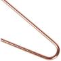 10 Sturdy Cooper Rose-Gold Metal Coat Hangers Heavy Duty Suit Hangers (10)