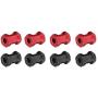 4Pcs RC Car Wheel Hub Adaptor, RC Wheel Hex Hub Metal Adaptor for Traxxas Hsp Redcat Remote Control Crawler Upgrade Part(17mm)