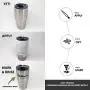LASER MARKING POWDER-Metals Marking - CO2 Laser - Fiber Laser - YAG, 100% Satisfaction Guarantee, Durable, Permanent, High Contrast, Brilliance Laser Inks - BLI101MBPWD - 50 Grams(FOAM BRUSH INCLUDED)
