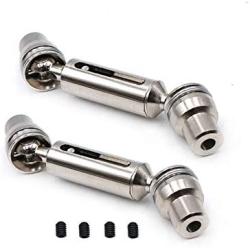 Alician 2pcs/Set HengLong WPL B1 B-1 B14 B-14 B24 B-24 C14 C-14 1/16 Military Truck RC Car Spare Parts Upgrade Metal Transmission Shaft