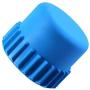 #T25/#T35 Nylon Bump Knob Metal Spring Accessory Set Fits for String Trimmer Head(#T35 Blue Trimmer Bump Knob + Spring), String Trimmer Bump Head Knob Head Housing Accessory