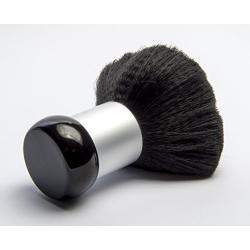 Diane Neck Duster – Barber and Salon Brush to Remove Loose Hair from Neckline and Ears After Haircut, Professional and Home Use, Soft Nylon Bristles, Stand Up Base, 5”, Medium, D9850