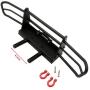LCX Racing 1/10th RC Crawler Car Metal Front Bumper Full Width Push Bar Front Bumper for TRX4 TRX-4 Axial SCX10 II 90046 90047, Upgrades Parts Accessories