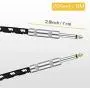 Donner Guitar Cable 20 ft Premium Electric Instrument Bass Cable AMP Cord 1/4 Straight Black White Donner Guitar Cable 20 ft Premium Electric Instrument Bass Cable AMP Cord 1/4 Straight Black White