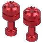 F Fityle Mini Control Stick Metal Joystick Protector Remote Controller Stick Thumb Rocker for DJI Mavic Mini/Mavic 2 /Mavic Air Drone Accessories - red