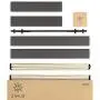 ZINUS Curtis Upholstered Platform Bed Frame / Mattress Foundation / Wood Slat Support / No Box Spring Needed / Easy Assembly, Grey, Full ZINUS Curtis Upholstered Platform Bed Frame / Mattress Foundation / Wood Slat Support / No Box Spring Needed / Easy Assembly, Grey, Full