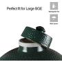 Dracarys Grill Chimney Top Vent Cap Ceramic Damper Top Big Green Egg Accessories, Big Green Egg Parts Replacement for Medium,Large and XLarge Size Big Green Egg