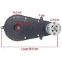 550 30000RPM Gearbox with 12V Motor,Electric Motor with Gear Box for Kids Electric Cars and Motorcycles High Speed RS550 Drive Engine Match Childrens Ride on Cars