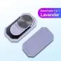 ZIYE Detachable Universal Phone Ring Holder Finger Kickstand, 360° Rotation Metal Ring Grip Holder for Magnetic Car Mount Compatible with All Smartphone (Lavender)
