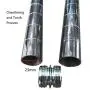HOWDIA 4 Pack 1''/25.4mm Diameter Connectors for 0.047''/1.2mm Thick Wire Shelve Shelving Unit Replacement Storage Shelves Part Metal Rack HOWDIA 4 Pack 1''/25.4mm Diameter Connectors for 0.047''/1.2mm Thick Wire Shelve Shelving Unit Replacement Storage Shelves Part Metal Rack