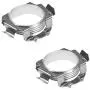 YUNPICAR H7 LED Headlight Bulb Holder Adapter Retainers Fits for Audi A3 A4 A6 Buick Regal Lacrosse Hideo with Metal Ring(2PCS)