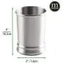 mDesign Modern Round Metal Tumbler Cup for Bathroom Vanity Countertops for Rinsing, Drinking, Storing Dental Accessories and Organizing Makeup Brushes, Eye Liners - 2 Pack - Brushed mDesign Modern Round Metal Tumbler Cup for Bathroom Vanity Countertops for Rinsing, Drinking, Storing Dental Accessories and Organizing Makeup Brushes, Eye Liners - 2 Pack - Brushed