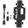 Prettyia 1 Set Metal Chassis for WLtoys P929 P939 K979 K989 K999 K969 1/28 RC Car Crawler