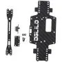 Prettyia 1 Set Metal Chassis for WLtoys P929 P939 K979 K989 K999 K969 1/28 RC Car Crawler