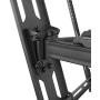 Kanto PDX650 Full Motion Articulating TV Wall Mount for 37-inch to 75-inch TVs | Low Profile with 22'' Extension | Integrated Cable Management | Swivel and Tilt Capable | Black