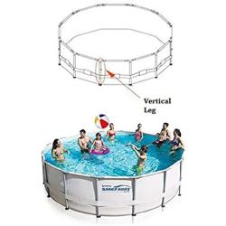 Summer Waves Elite Vertical Leg for 14 X 42'', 15 X 42'', 16 X 42'' Metal Frame Round Pools