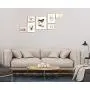 Golden State Art, Set of 7, Aluminum Photo Frame with Ivory Color Mat & Real Glass, Metal Wall Photo Frame Collection (Gold) Golden State Art, Set of 7, Aluminum Photo Frame with Ivory Color Mat & Real Glass, Metal Wall Photo Frame Collection (Gold)