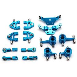 Essenc Metal Full Set Upgrade Parts for Wltoys 1/28 P929 P939 K979 K989 K999 K969 Rc Car Parts,Blue