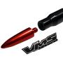 VMS RACING 50 Cal Caliber GUNMETAL GREEN TIP BULLET ANTENNA Heavy Gauge CNC Machined Billet Aluminum Short Compatible with Ford F150 F250 F350 F450 F550 F650 1997-2019