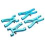 GUNDAN 1 Set Complete Upgrade Parts Kit for 1/18 WLtoys A959 A969 A979 K929 Electric RC Car Off Road Buggy Metal Replacement