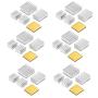 30 PCS Raspberry Pi 4 Heatsink Kit with Thermal Conductive Adhesive Tape, Aluminum Heat Sink Cooler and Copper Heatsink for Raspberry Pi B B+ 2/3/4 30 PCS Raspberry Pi 4 Heatsink Kit with Thermal Conductive Adhesive Tape, Aluminum Heat Sink Cooler and Copper Heatsink for Raspberry Pi B B+ 2/3/4