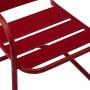 Crosley Furniture CO1030-RE Brighton Retro Metal Chair, Set of 2, Red