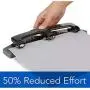 Swingline 3 Hole Punch, Desktop Hole Puncher 3 Ring, SmartTouch Metal Paper Punch, Home Office Supplies, Portable Desk Accessories, 20 Sheet Punch Capacity, Low Force, Black/Gray (74133) - (New)
