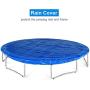 JUPA Trampoline 15 14 12FT, Maximum Weight Capacity 375LBS Outdoor Trampoline for Kids Adults, 2020 Upgraded Safe Recreational Trampolines with Enclosure Net Mat Pad for Backyard