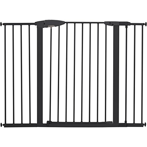 Munchkin Easy Close XL Pressure Mounted Baby Gate for Stairs, Hallways and Doors, Walk Through with Door, 29.5'' - 51.6'' Wide, Metal, Dark Grey Munchkin Easy Close XL Pressure Mounted Baby Gate for Stairs, Hallways and Doors, Walk Through with Door, 29.5'' - 51.6'' Wide, Metal, Dark Grey