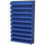 Akro-Mils 30161 Louvered Steel Wall Panel Garage Organizer for Mounting AkroBin Storage Bins, (36-Inch W x 61-Inch H), Grey, (1-Pack)