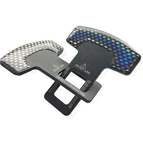 2 Car Seat Belt Clips, Car Seat Belt Silencer, Car Seat Belt Plug, Car Universal Metal Seat Belt Clip (Black) 2 Car Seat Belt Clips, Car Seat Belt Silencer, Car Seat Belt Plug, Car Universal Metal Seat Belt Clip (Black)