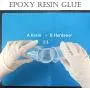 DROLE Clear Epoxy Resin Glue Kit Casting and Coating Resin with 2Pcs Silicone Epoxy Brushes for Resin Molds Tumbler DIY Jewelry Making Art Craft 35oz DROLE Clear Epoxy Resin Glue Kit Casting and Coating Resin with 2Pcs Silicone Epoxy Brushes for Resin Molds Tumbler DIY Jewelry Making Art Craft 35oz