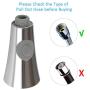 Pull Down Faucet Spray Head, Angle Simple Kitchen Sink Faucet Sprayer Nozzle Head Pull Out Hose Sprayer Replacement Part Faucet Head Kitchen Tap Sprayer Spout, Chrome Pull Down Faucet Spray Head, Angle Simple Kitchen Sink Faucet Sprayer Nozzle Head Pull Out Hose Sprayer Replacement Part Faucet Head Kitchen Tap Sprayer Spout, Chrome