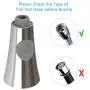 Pull Down Faucet Spray Head, Angle Simple Kitchen Sink Faucet Sprayer Nozzle Head Pull Out Hose Sprayer Replacement Part Faucet Head Kitchen Tap Sprayer Spout, Chrome Pull Down Faucet Spray Head, Angle Simple Kitchen Sink Faucet Sprayer Nozzle Head Pull Out Hose Sprayer Replacement Part Faucet Head Kitchen Tap Sprayer Spout, Chrome