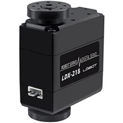 LewanSoul LDX-218 Full Metal Gear Standard Digital Servo with 17kg High Torque Dual Ball Bearing for Robot(Control Angle 180)