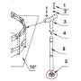 Intex 25092RP 13-16 Foot Metal Frame Pool Replacement 4 Piece Leg Cap Package