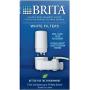 Brita 36311 Basic On Tap Faucet Water System Replacement Filters, 2ct, White, 2 Count