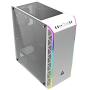 Montech AIR 900 ARGB White/High-Airflow/ATX Mid-Tower/ARGB Lighting Strip/Sync with Motherboard/Dust- Proof/Computer Gaming Case/EATX,ATX, Micro ATX, Mini ITX/Unique mesh Side/Dual USB3.0