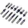 XtremepowerUS 80pcs 1/2'' Shank Carbide Router Bits Tungsten Carbide Bit Set Woodworking Tool Carbon Steel 2 Blade 3 Blade Carrying Case XtremepowerUS 80pcs 1/2'' Shank Carbide Router Bits Tungsten Carbide Bit Set Woodworking Tool Carbon Steel 2 Blade 3 Blade Carrying Case