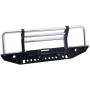 LCX Racing 1/10th RC Crawler Car Metal Bull Push Bar Front Bumper for TRX4 TRX-4 Axial SCX10 II 90046 Redcat Gen8 Scout II, Upgrades Parts Accessories