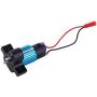 Dilwe RC Car Gearbox, Metal Speed Change Gear Box for WPL 1663 RC Car Accessory Parts(Black)