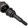 BQLZR Dark Blue Steel SLA032 Front & Rear Universal Drive Shaft for TRAXXAS Slash 4X4 RC1:10 Rally Car Pack of 4