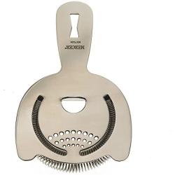 Barfly Heavy Duty Spring Bar Strainer, Stainless Steel