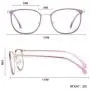 ZENOTTIC Blue Light Blocking Computer Glasses Anti Eye Strain Anti Glare Lens Lightweight Frame Eyeglasses for Women