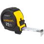 Komelon SM5425 Speed Mark Gripper Acrylic Coated Steel Blade Measuring Tape, 1-Inch X 25Ft , White