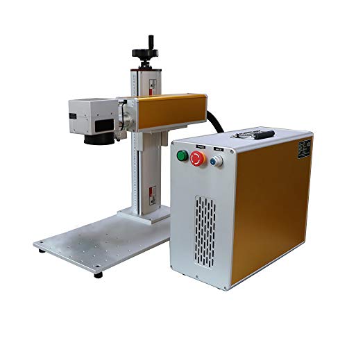 Maiman Desktop 50w Fiber Laser Engraver for Metal Parts Deep Engraving