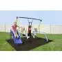 Sportspower My First Metal Swing Set with Slide Sportspower My First Metal Swing Set with Slide