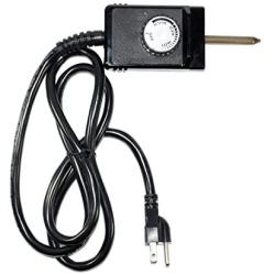 Heavy Duty 1600 Watt 3 Wire Wide Probe Thermostat Control Cord fits Electric Smokers and Grills