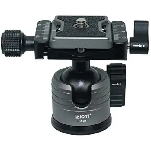 SIOTI Ball Head Camera Mount, Ball Head Tripod Mount, Camera Tripod Mount for DSLR Camera, Mirrorless Camera, Camcorder, Telescope, Action Camera, Slider, Tripod (28mm Ball Head) SIOTI Ball Head Camera Mount, Ball Head Tripod Mount, Camera Tripod Mount for DSLR Camera, Mirrorless Camera, Camcorder, Telescope, Action Camera, Slider, Tripod (28mm Ball Head)