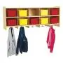 Angeles ANG7160 Value Line 10 Section Wall Locker – 48” by 12'' by 19” – Space-Saving Wall Mount Locker – Features 10 Cubbies and 10 Metal Hooks - Easy to Assemble and Clean Angeles ANG7160 Value Line 10 Section Wall Locker – 48” by 12'' by 19” – Space-Saving Wall Mount Locker – Features 10 Cubbies and 10 Metal Hooks - Easy to Assemble and Clean